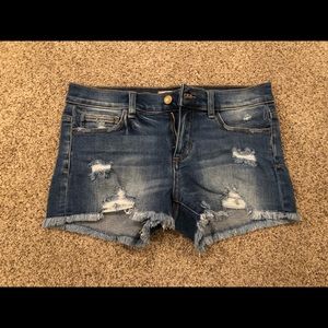 Altar’d State Distressed Jean Shorts Size 5